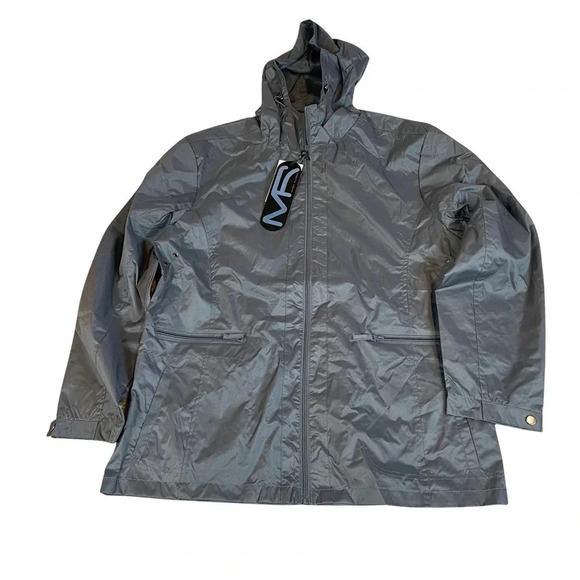 Mack Russo Windbreaker Zip Up Rain Jacket • NWT • Size XL - Picture 1 of 6